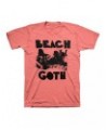 The Growlers OG Beach Goth T-Shirt - Coral $13.20 Shirts